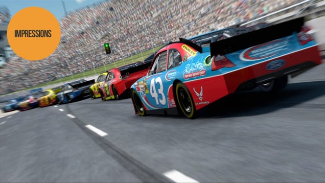 Inside Line Still Finds a Hard Left in NASCAR Country