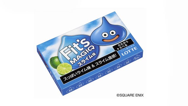 Fret Not! Dragon Quest's Slime Chewing Gum Isn't Really Slime Flavored.