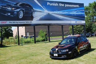 Subaru Ups Law Enforcement Street Cred With STi Police Car