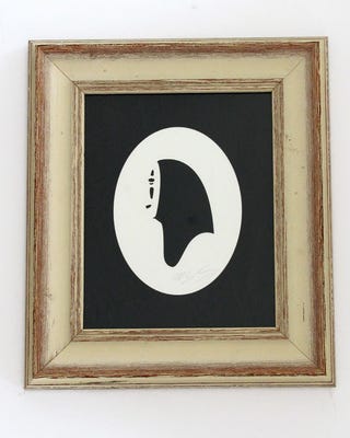 Victorian paper silhouettes of famous (and infamous) scifi characters