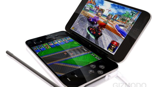 Nintendo DS 2: the 3D Mock-Up Makes Us Drool Alien-Style