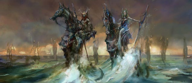 Lovely Dawn Treader concept art will send you home on a dream ship