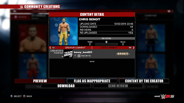 I Was Chris Benoit: Playing A Video Game As A Real-Life Murderer