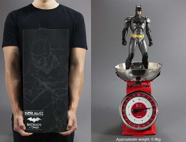 I'm in Love With a Giant Batman Figure That's Made Out of Metal
