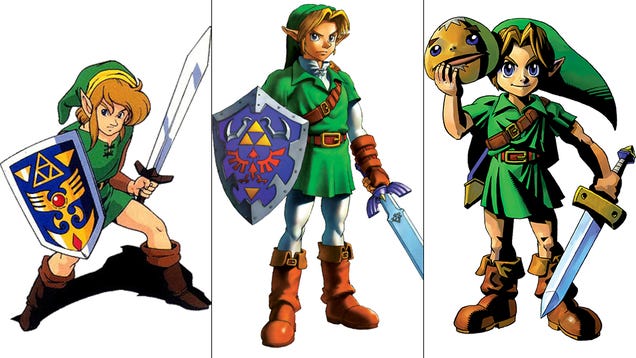 Zelda se hace mayor: así han cambiado sus personajes en 28 años