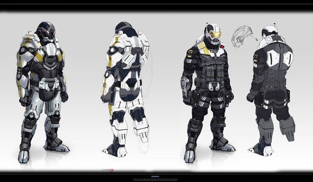 Stunning Mass Effect Portraits (And Dragon Age on a Leash)