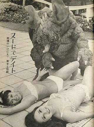 Behind-the-scenes Godzilla photos were charming, absolutely ridiculous