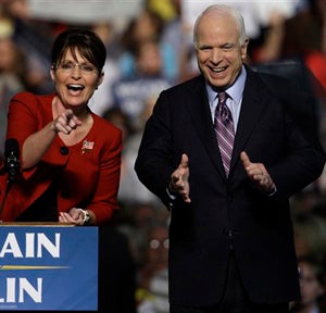 McCain (Palin) On Women's Issues: When It's Not Sparse, It's Not Good