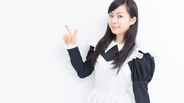 Teacher Dresses Up as a Maid to Reward Her Students