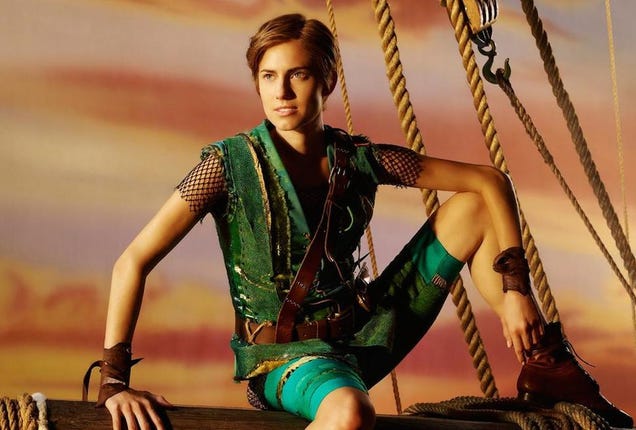 Your First Startling Look at Allison Williams as Peter Pan