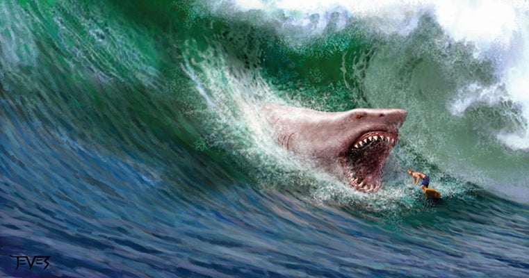 On Megalodon illustrations | Piano Forum