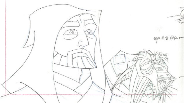 Concept Art from Lucas' forgotten Star Wars Animated Series