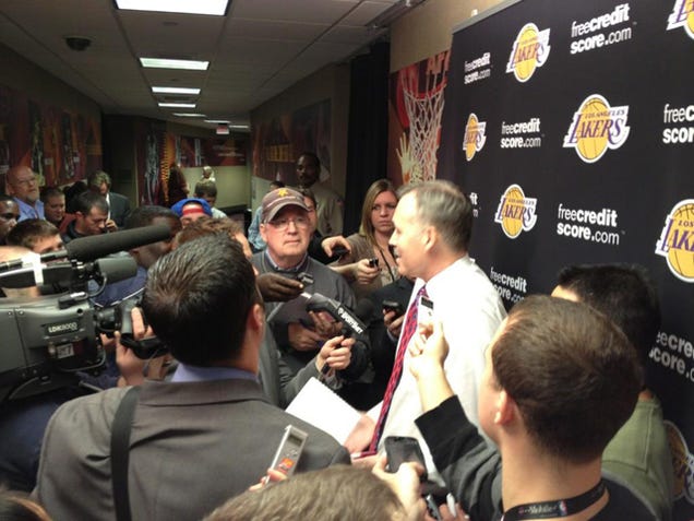 The Only Thing Mike D'Antoni Detests More Than His Team's Play Is T.J. Simers' Questions
