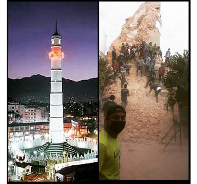La devastación del terremoto de Nepal, en imágenes