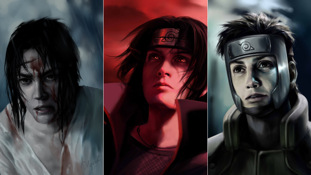 Naruto Characters, Gone Really Dark