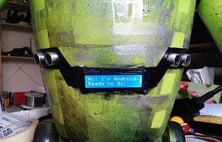 Trash Can Android Robot Can Bust A Move, Won't Check Your Email