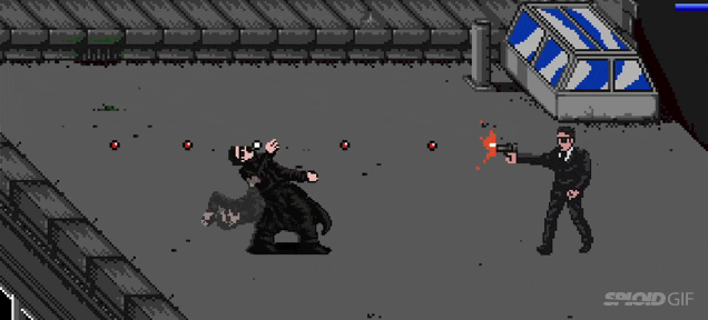 8-bit game version of The Matrix is a better movie than its sequels