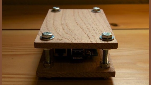 Make an Oak Raspberry Pi Case for Less Than $10