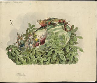 In the 1870s, Charles Darwin was the theme of a downright deranged Mardi Gras parade