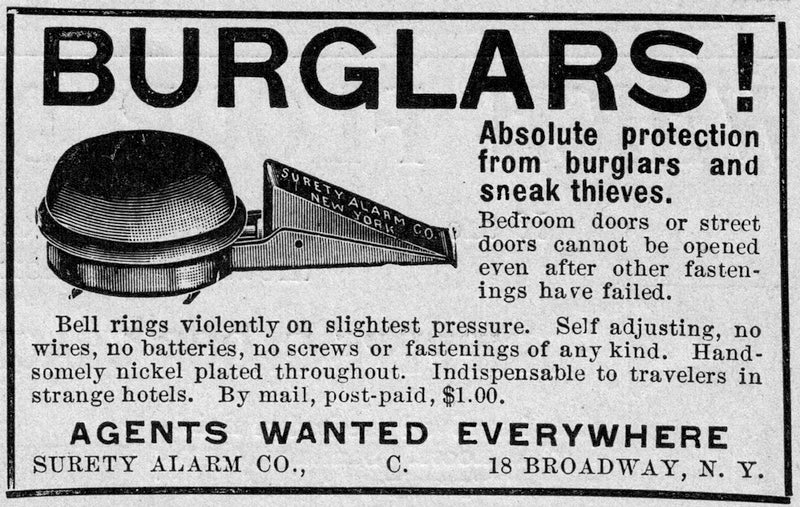 This Simple Door Alarm From 1906 Is Actually Pretty Genius