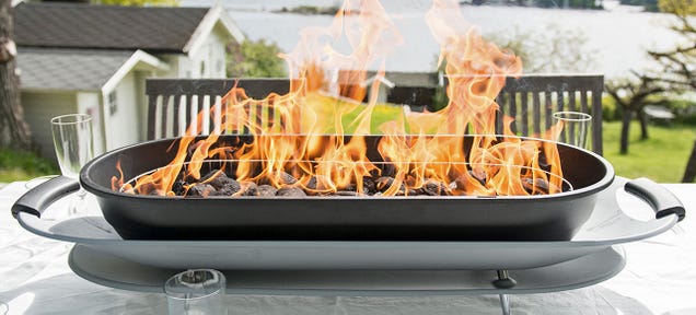 Every Guest Can Be Their Own Grillmaster With this Tabletop BBQ