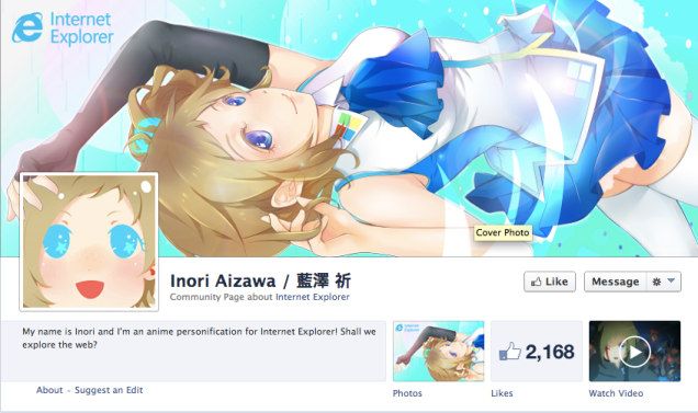 Behold, Internet Explorer As A Magical Girl Anime