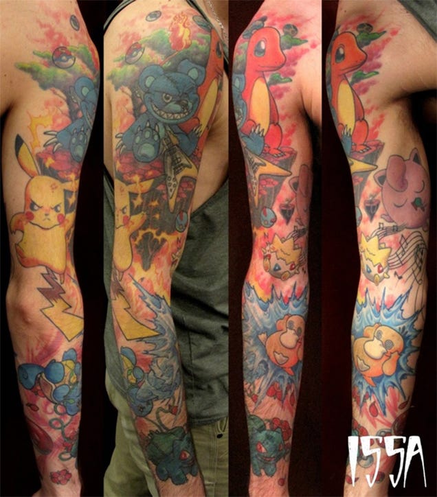 That's a Pretty Badass Tattoo For Some Pokémon