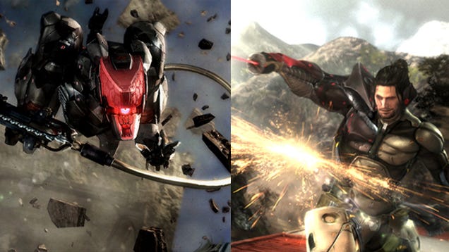 Metal Gear Rising: Revengeance Looks To Be Full Of Clichés, But It Has a Chainsaw-Wielding Robot Dog