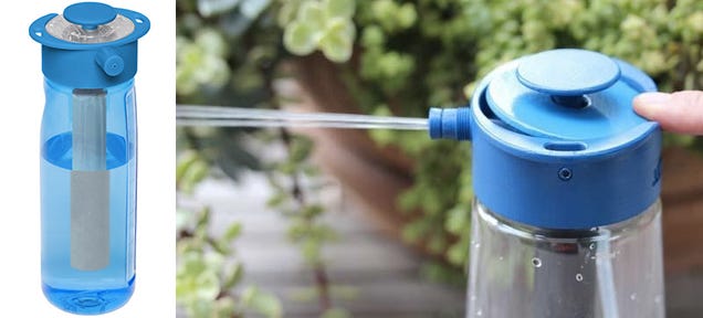A Replacement Cap That Turns Your Water Bottle Into a Super Soaker