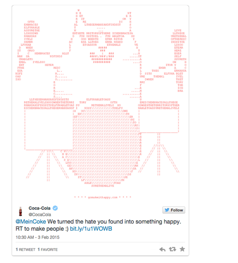 Make Hitler Happy: The Beginning of Mein Kampf, as Told by Coca-Cola