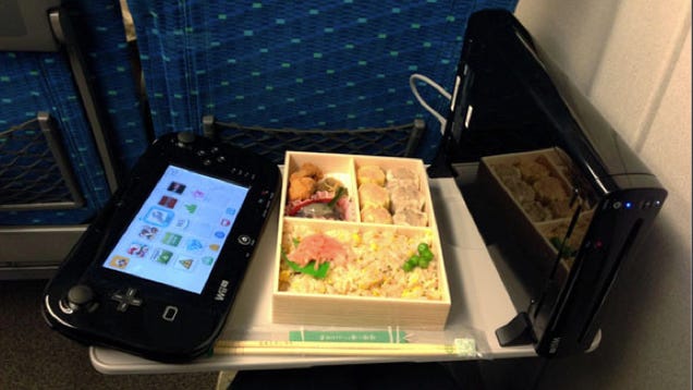 Yes, the Wii U Also Works on Japanese Bullet Trains