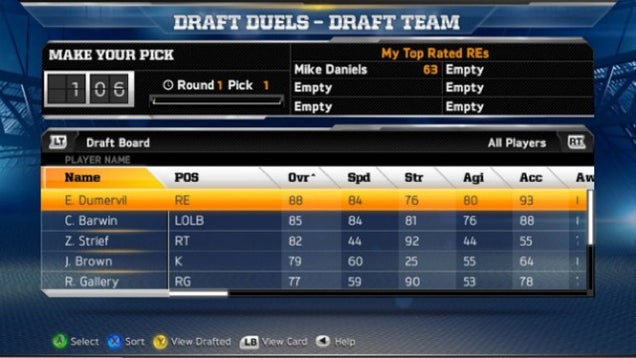 Madden's New "Draft Duels" Sounds Sort of Like Madden: The Gathering