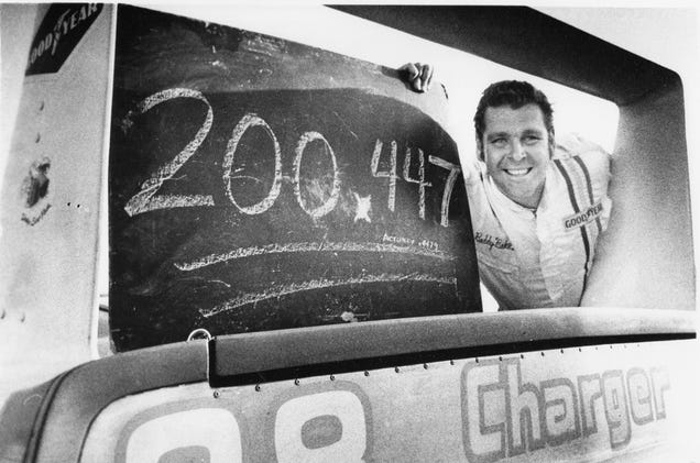 Nascar History 45 Years Ago Today The 200 Mph Barrier