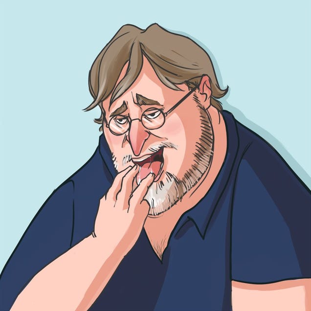 The Coolest, Weirdest Gabe Newell Fan Art We Could Find