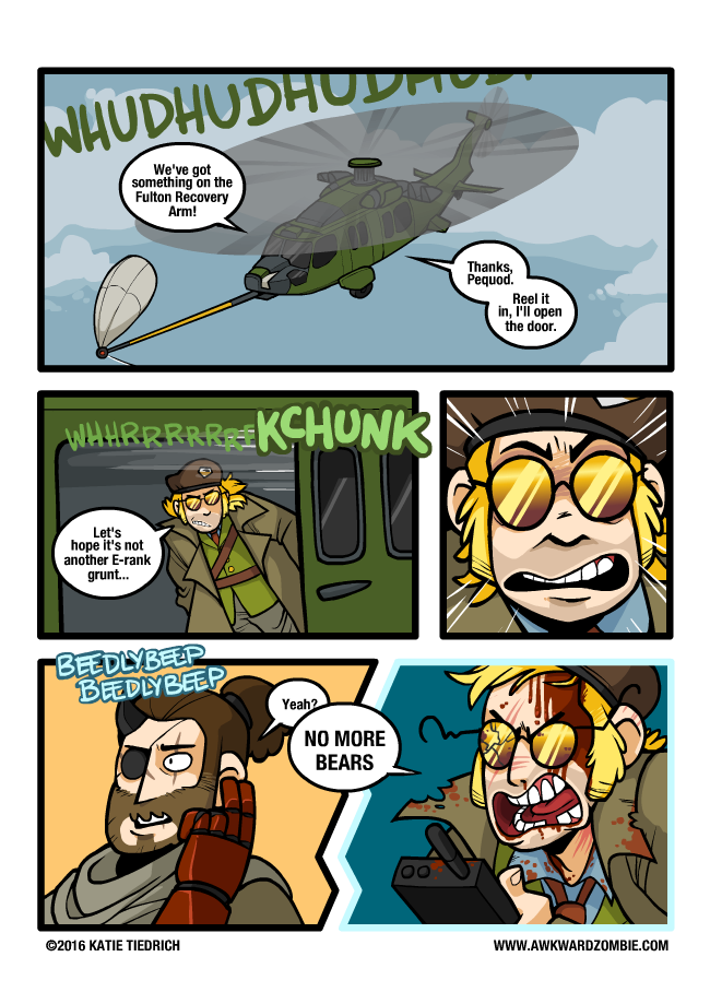 Sunday Comics: Don't Look Now
