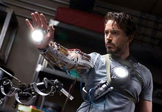 Iron Man Says, "Talk To The Glowy Hand"