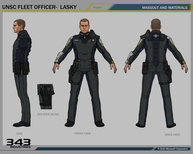 It's Like a Reference Book. Only, For Halo's Spartans.