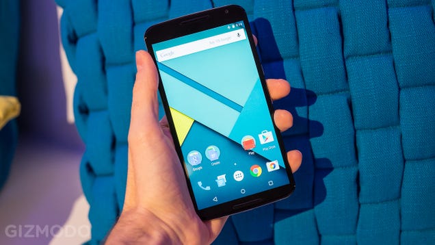 Nexus 6 Hands On: So Big, So Beautiful