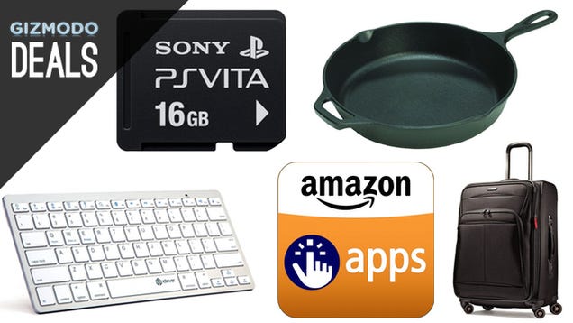 Deals: Das Keyboard, Sony Storage, 30 Free Android Apps, Cast Iron