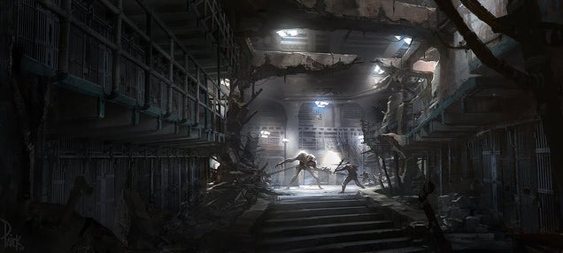 Concept Art From The Last of Us, Prey 2, Tomb Raider...