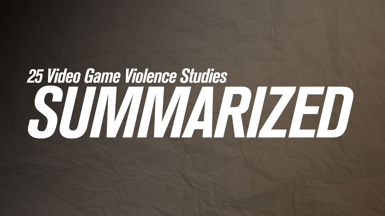 Video game violence essay topics
