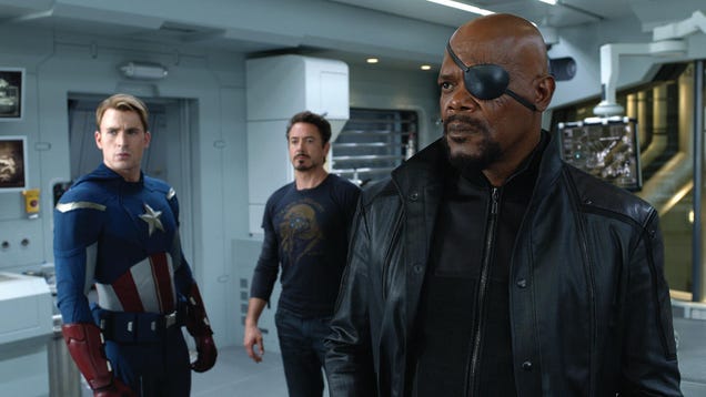 43 Avengers stills explode with lasers, jets, and latex