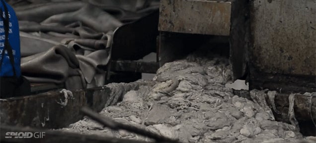 The process of turning raw cow hide into leather is really gross