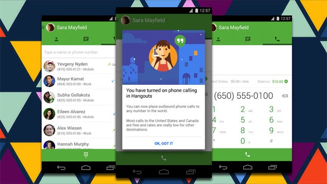 Google Launches Hangouts Dialer, Gives Free Phone Calls to US, Canada