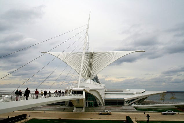 Buildings that look like UFO crash landings