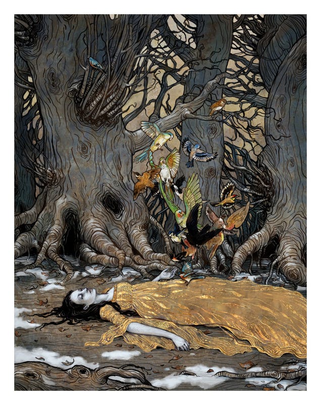 Amazing Fairy Tale Art from a Biology PhD