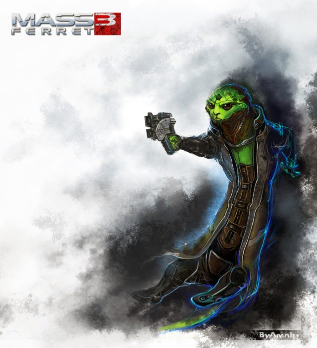 Ferrets as Famous Video Game Characters. It's Way Better Than You Think.