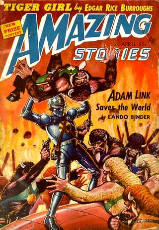 Robots, Mad Scientists and Damsels: Astounding Pulp Cover Art