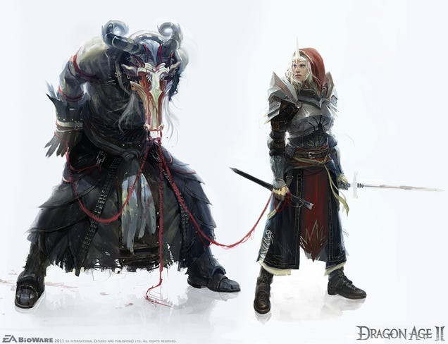 Stunning Mass Effect Portraits (And Dragon Age on a Leash)