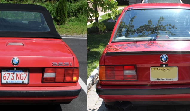 Bmw e30 facelift differences #2